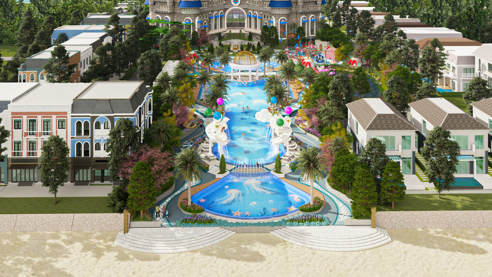 Ngân Hiệp Castle Hotel - Landscape design - 13